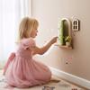 Simulation Balcony Wooden Fairy Elf Door Set Room Wall Decor Kids Toys Fairy Door  Home Decor