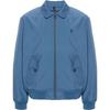 Polo Solid Color Polo Collar Fitted Logo Zip Long Sleeve Jacket Men Jacket Blue 710832229013