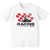 Men's T-Shirt Racing Car Printed Cotton Casual O-Neck Short Sleeve Men's Women's Streetwear Hip Hop Tee Oversize F1 Car Top Tee