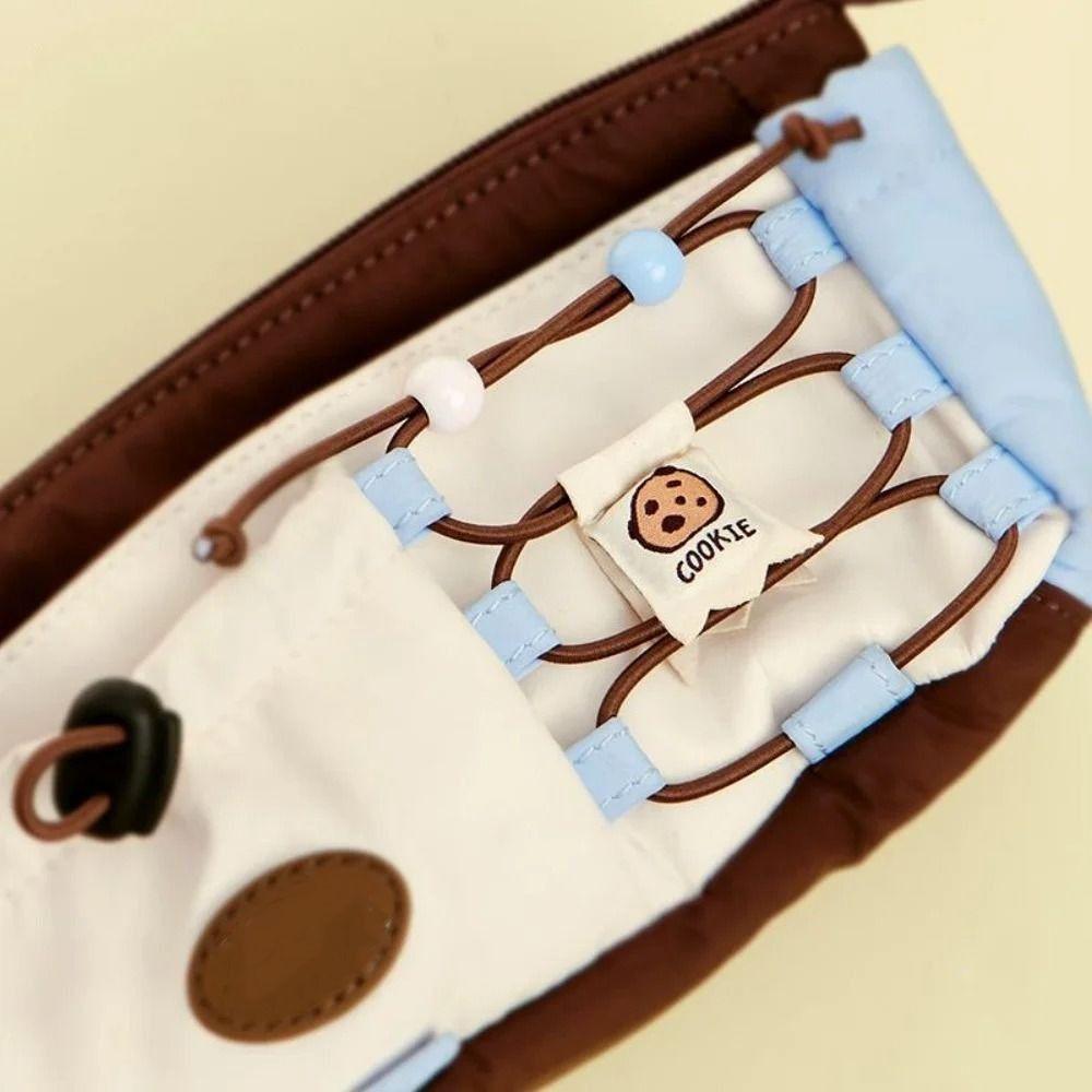 Cute Cookie Pen Bag Large Capacity Pencil Pouch High-Quality Pencil Case Student