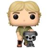 Figurine POP Steve Irwin avec Sui - FUNKO - Jouet de collection - 9cm - Noir