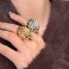 Geometric Eagle Shape Ring Cool Chunky Ring Creative Exaggerated Ring  Gift