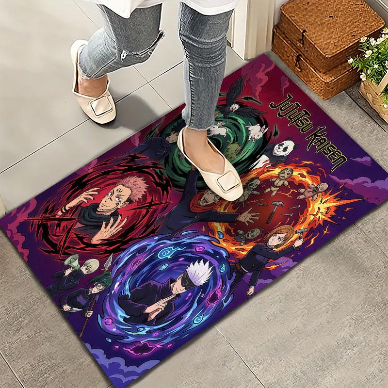 Jujutsu Kaisen Carpet Rug For Living Room Bedroom Home Sofa Decoration Kids Play Nonslip Floor Mat