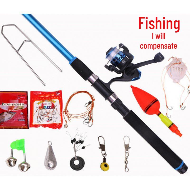 Полный набор для морской рыбалки: Спиннинговые, кастинговые и удилища для дальнего заброса с оснасткой