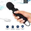 Сильнейший беспроводной ручной вибратор с волшебной палочкой, секс-игрушки для женщин, вибраторы для орального клитора