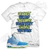 Футболка для кроссовок "GRIND DIFFERENT" для Lebron 17 GS Photo Blue Sprite Promise