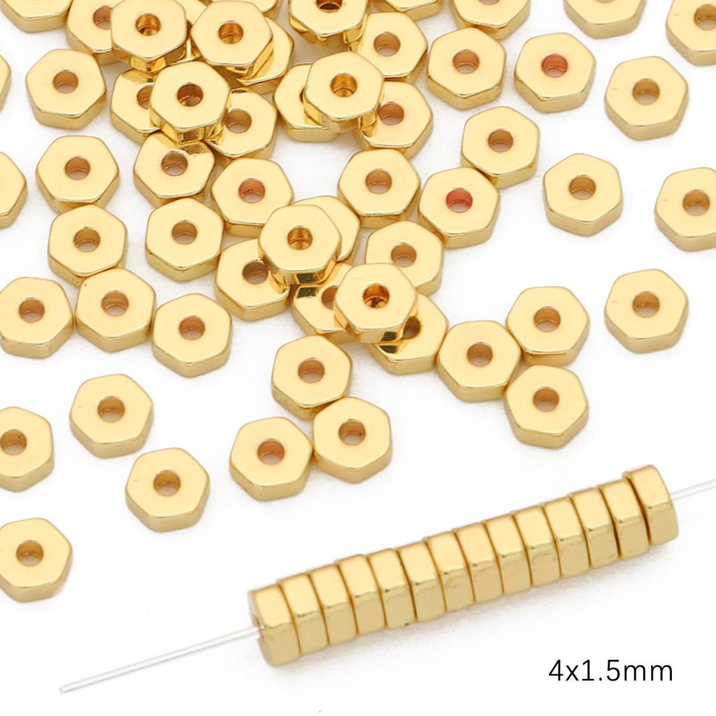 10 шт. медные бусины-разделители, подвески для изготовления ожерелья, браслета, ювелирных изделий своими руками