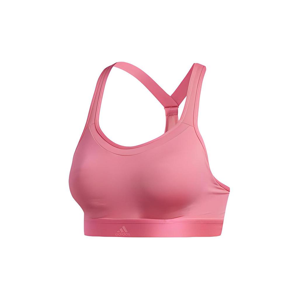 Adidas Solid Color Crossback Sports Bra Women Underwear Pink EA3389