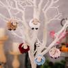 Set of 10 Soft Felt Sheep Christmas Tree Decorations Felt Sheep Hanging for Christmas Tree Ornamentation and Gifts