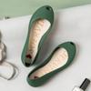Fashion Women Flats Shoes Plastic Peep Toe Cute Jellly Shoes Woman 2024 Summer Hot Popular Rubber Sole Shoes