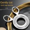 Egg Scissors Kitchen Accessories Glutinous Rice Egg Cracking Tool Manually Cut Eggshells Quick Opening Gadgets Tools Dining Bar