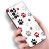 Чехол для телефона Dog Paw Best Friends для Xiaomi Redmi Note 7 8 9 10 Lite 11 11E 11T 12 Pro 11S 4G 10T 5G 8T 9S 10S TPU черный чехол