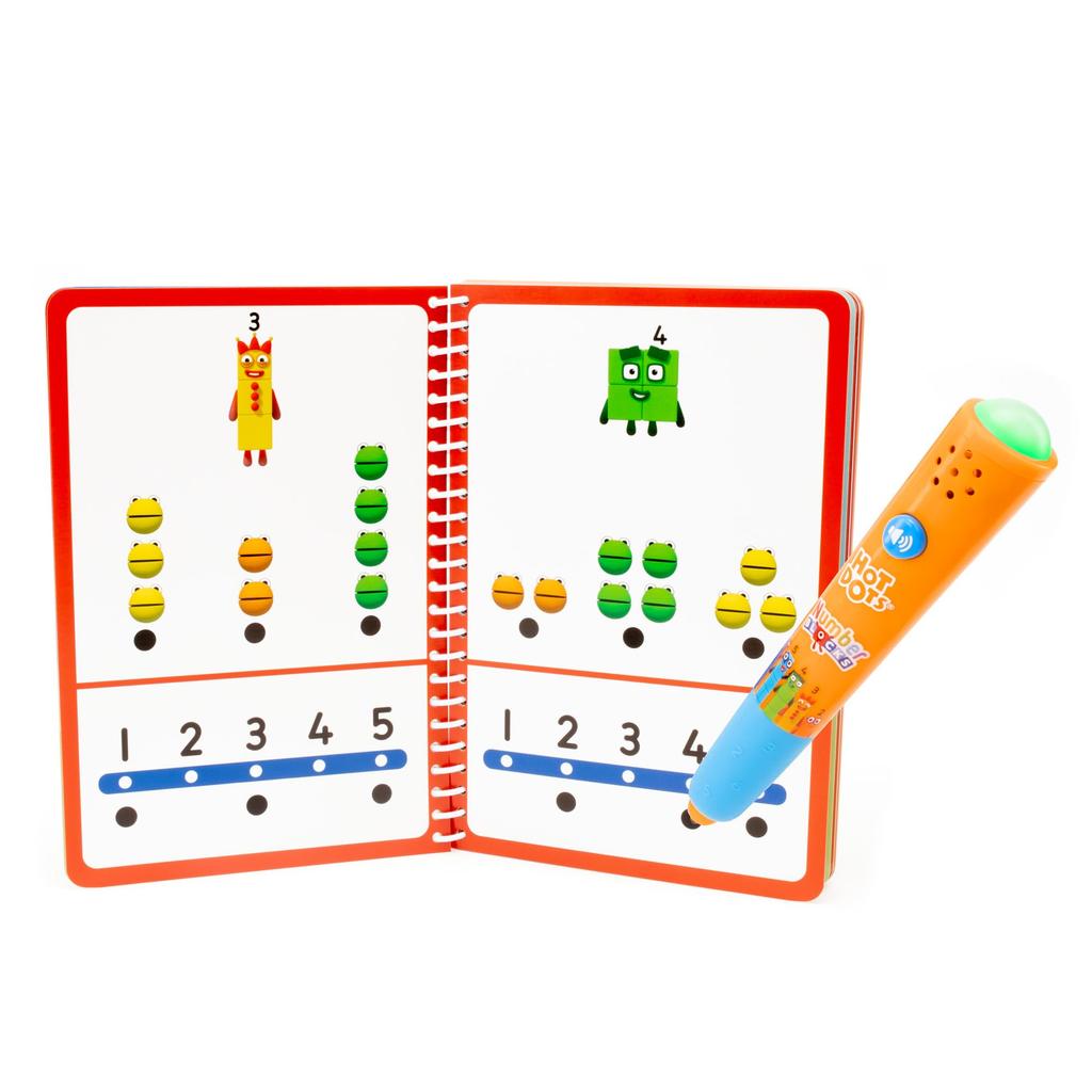 Numberblocks Activity Book Interactive Number Voice Educational Authentic 1-10 & Pen, Play, Pen, Toy, EI2550,