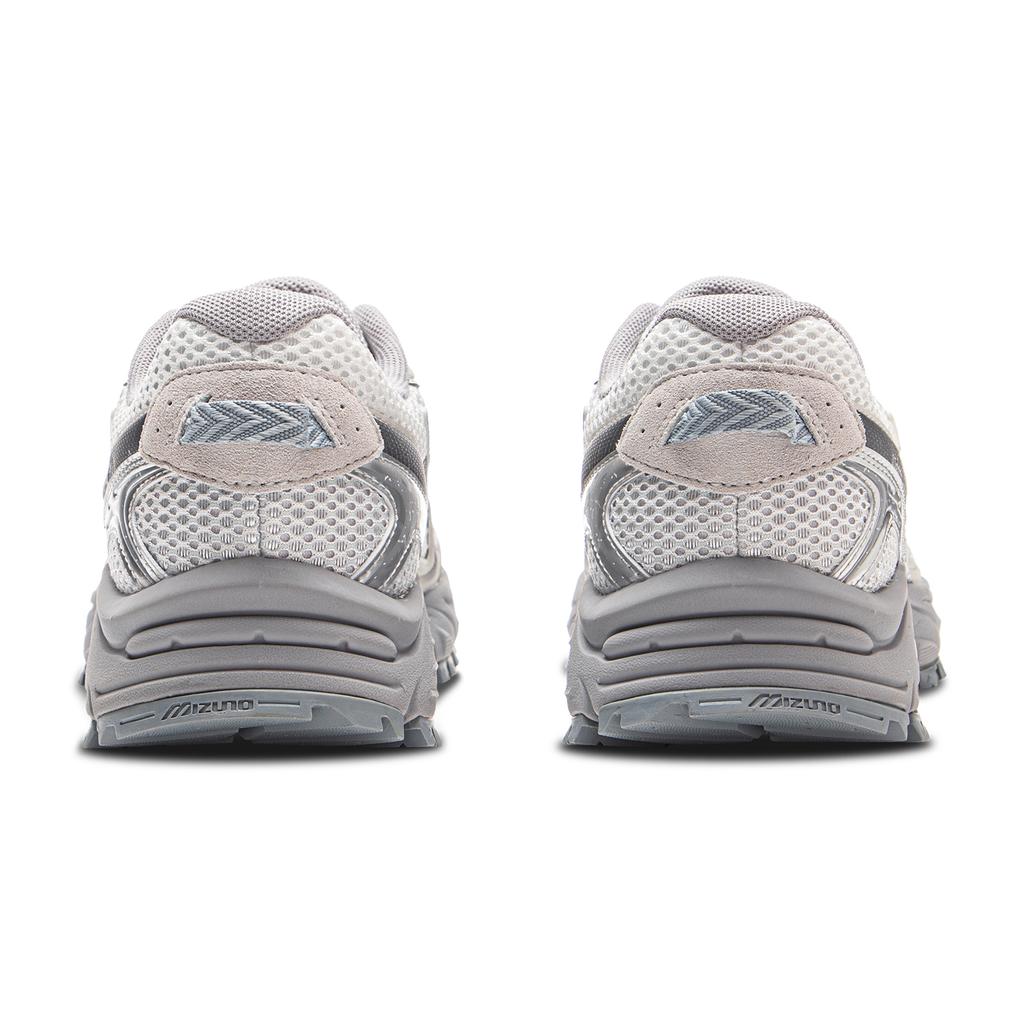Mizuno Фиджи Тл В2 Мода Универсальный Океан Сердце Амортизация Поддержка Дышащие Низкие Беговые Кроссовки Унисекс Беговые Кроссовки Крутой-Серый Белый D1GH251902