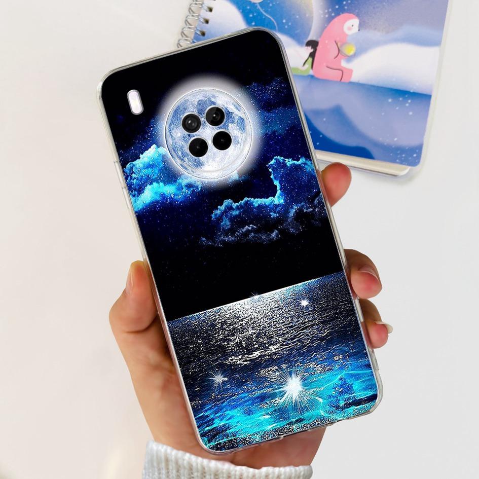 Чехол для Huawei Y9a Чехол-обложка Для Huawei FRL-22 FRL-23 FRL-L22 FRL-L23 Nova Y9a Чехол для телефона Мягкий силикон Прозрачная защита Funda Capa