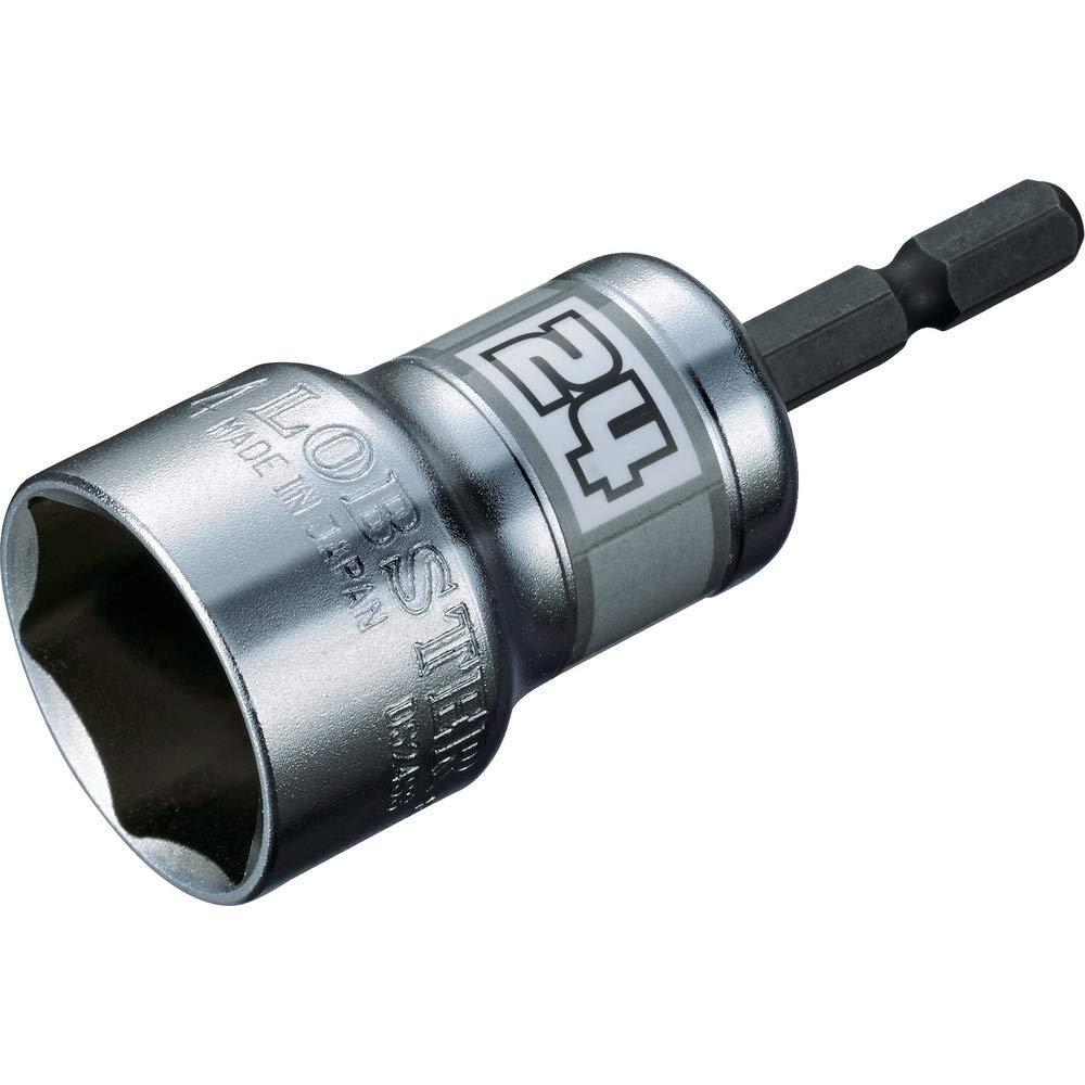 Lobtex Electric Drill Socket Strock Short Type 24mm 6-Point DS24SS 18V Impact Wrench Compatible