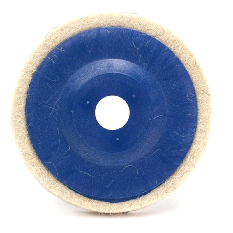 100Mm Wool Polishing Wheel Buffing Pads Angle Grinder Wheel Felt Polishing Disc