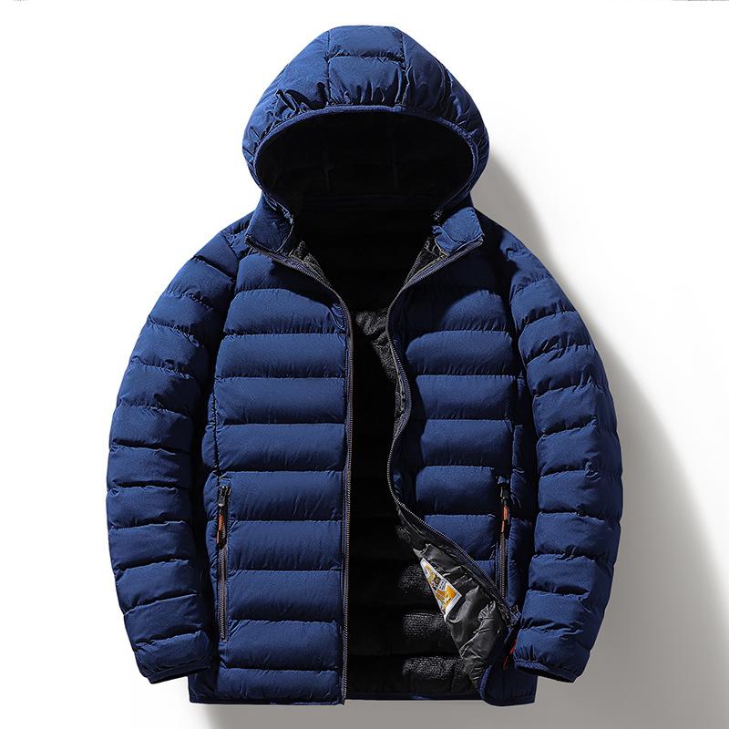 Padded-on Men's Winter Coat Slim-fitting Down Padded Jacket Warm Multi-color Down Padded Jacket