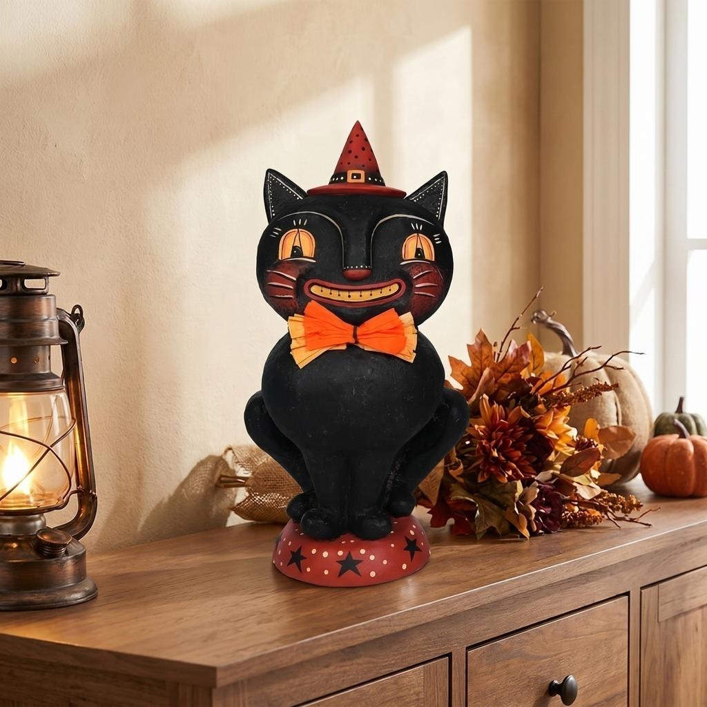 Halloween Figurine Decoration for Home Decor Mantel Shelf Tabletop Ornament