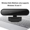 1MP 720P/2MP 1080P Identification Login Web Camera for Windows Hello USB Computer Webcam Built-in Microphone Computer Web Camera