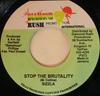 7inch Record SIZZLA / MASTER B - Stop The Brutality / Stumble & Fall None Diamond Rush Pr 2002 Jamaica Reggae, Ska & Dub Used