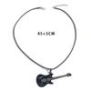 Trendy Guitar Music Sweater chain Pendant Necklaces Jewelry Fashion Accessories Clavicle Chain