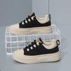 2025 весна маленькие белые туфли новая корейская версия ins женские студенческие туфли для увеличения роста на платформе спортивные туфли для доски повседневная обувь женская Q2002