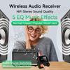 NFC Bluetooth аудио приемник 5 режимов эквалайзера поддержка воспроизведения карт TF 3.5 мм AUX R/L RCA стерео HIFI музыкальный беспроводной адаптер с микрофоном