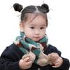 Thickening Boys Girls Knitting Scarf Cartoon Bib Children Kids Winter Scarves  Autumn Winter