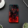 Мультяшный свирепый тигр Чехол для телефона для Samsung S25, S24, S21, S22, S23, S30, Ultra, S20, Plus, Fe, Мягкий силиконовый черный чехол