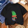 Summer Casual Boys Girls Tee Trolls Kawaii Design Kids Street Style Fashion 3-14 Age