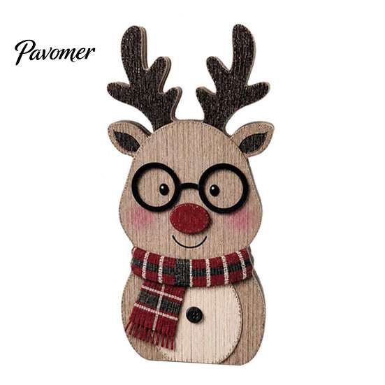 Seasonal Home Living Room Decor Christmas Wooden Cat Tabletop Decor, Cute Kitty Figurine, Rustic Farmhouse Festive Shelf Accents Xmas Tiered