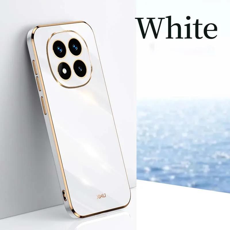 Plaing Frame Case for Redmi Note 15 Pro+ Electroplated Soft Silicone Back Cover for Redmi Note 14 Pro Plus 5G Shockproof Bumper