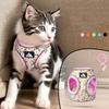 Reflective Dog Leash Set Anti Escape Puppy Harness Cat Accessories Cat Chest Strap  Kitten