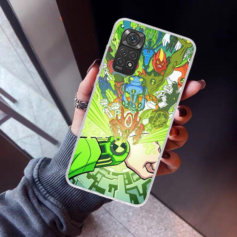 Чехол для телефона Ben Cartoon 10 для Xiaomi Redmi Note 10 11 12 13 14 15 Pro Plus 11S 12S 14S 11T 11E 10S Мягкая задняя крышка из ТПУ Redmi Not