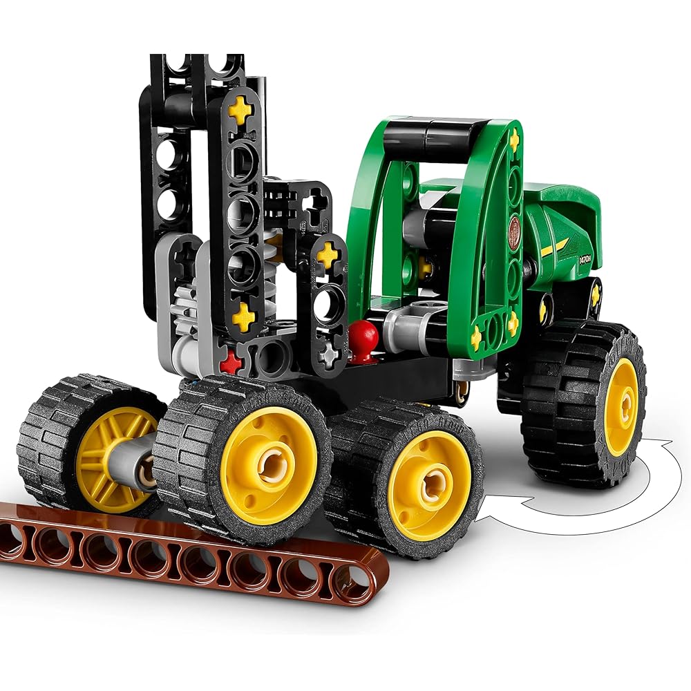 Конструктор LEGO Technic John Deere 1470H Комбайн колесный Игрушка для детей от 7 до 9 лет