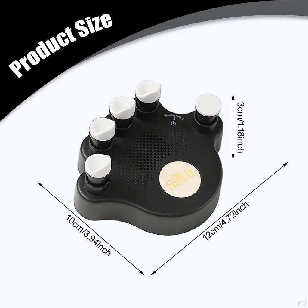 2 Pieces Kids Piano Finger Trainer Exerciser for Guitar Training Grip