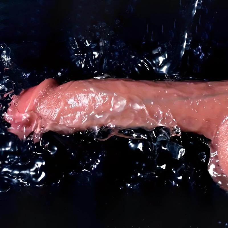 9-дюймовый телескопический качающийся вибрационный нагревательный пенис 10 режимов частот с женской точкой G анус и влагалище, чтобы вызвать оргазм с беспроводным пультом дистанционного управления