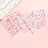 Heart Decoration Sticker Pink Flash Point Sticker Decorative Sticker Diary Stickers Anime Stickers