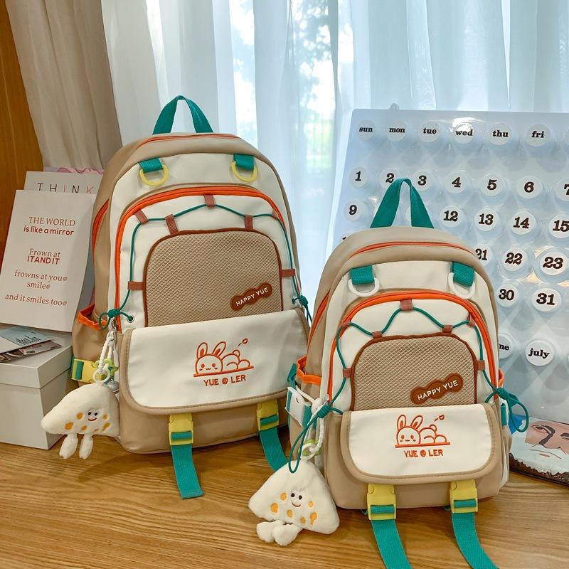 Школьный рюкзак большой вместимости Новый студенческий стиль Студентка колледжа Повседневный школьный рюкзак Модный дорожный Ученик средней школы