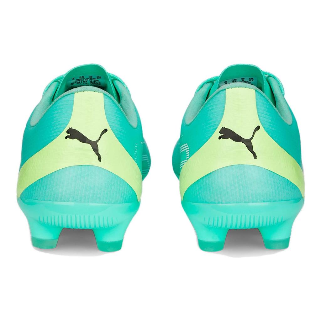 Puma Ultra Pro Удобные футбольные бутсы с круглым носком для искусственного газона AG HG Мужские футбольные бутсы Зеленые Белые 107241-03