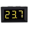 LED Digital Voltmeter, DC 2.5-30V Digital Waterproof Voltmeter 2 Wire Voltmeter Power Meter Monitor