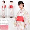 Hiroba Cotton Linen Yukata Children Girls 150 Adults One Size Fits Most Yukata Children Girls Yukata Set Junior Yukata Junior Yukata 4 Piece Set