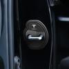 AEQTV1 4Pcs Car Silicone Door Lock Cover Protective Stickers Accessories For Tesla Model 3 Model S X Model Y Roadster SpaceX Cybertruck