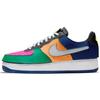 Air Force 1/1 Black Multi-Color Unisex Sneakers Lethal-Fuchsia Orange-Chalk Barely-Grey DB2576-001
