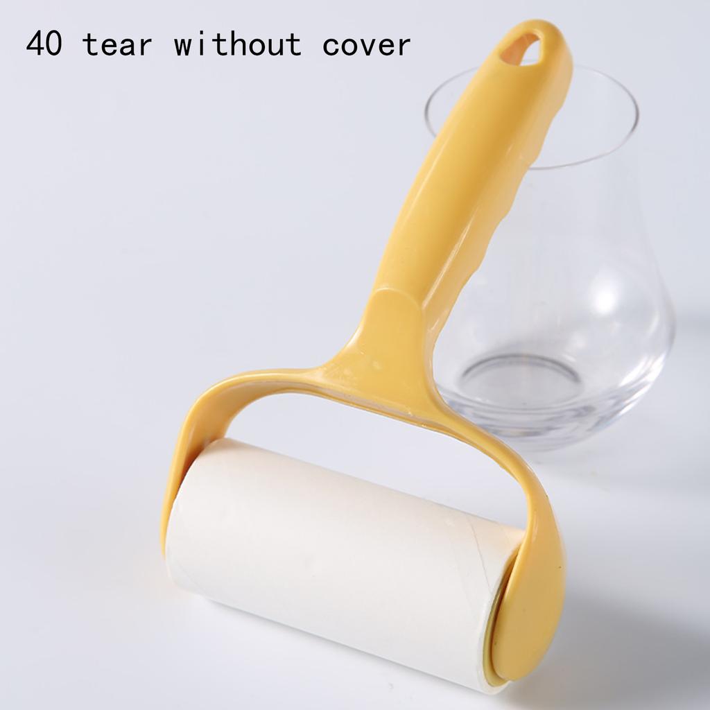 New Tearable Roll Paper Sticky Roller Brush Pet Hair Remover Clothes Carpet Cleaning Brush Plush Razor Household Cleaning Tool