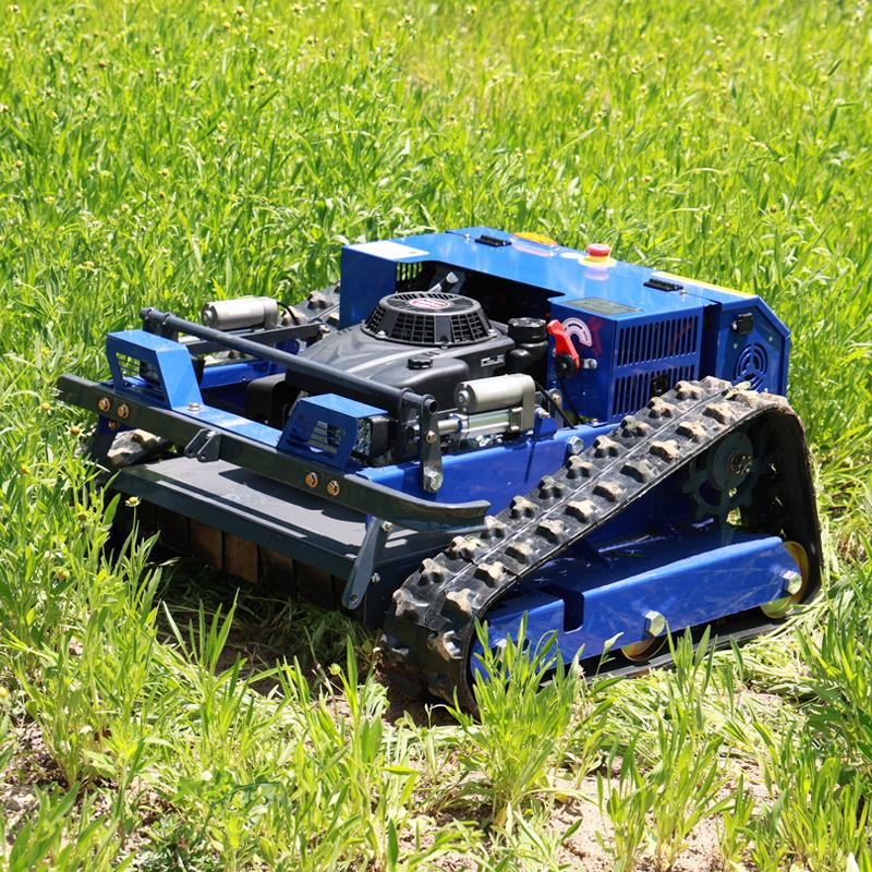 CE EPA Certified Crawler Remote Control Lawn Mower for Orchard Hillside Slope Grass Weeding Machine