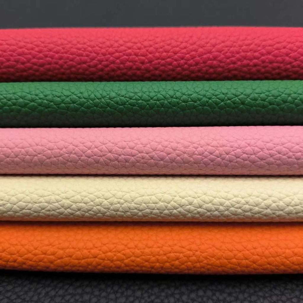 Spot Togo Imitation Leather Velvet-Backed 1.0mm Leather for Luggage, Sofa, and Furniture Upholstery