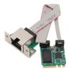 M.2 Network Card 2.5G 1000 100Mbps Ethernet Adapter RJ45 Port Gigabit Network Card for Desktop Server Workstation