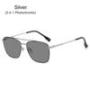 Fashion Anti Radiation Metal Photochromic Glasses Computer Glasses Eyeglasses Anti Blue Light